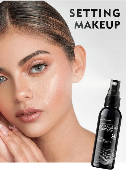 Black Polka Dot Setting Spray Long Lasting Finish