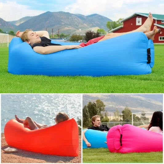 Outdoor Inflatable Lounger Camping Air Sofa