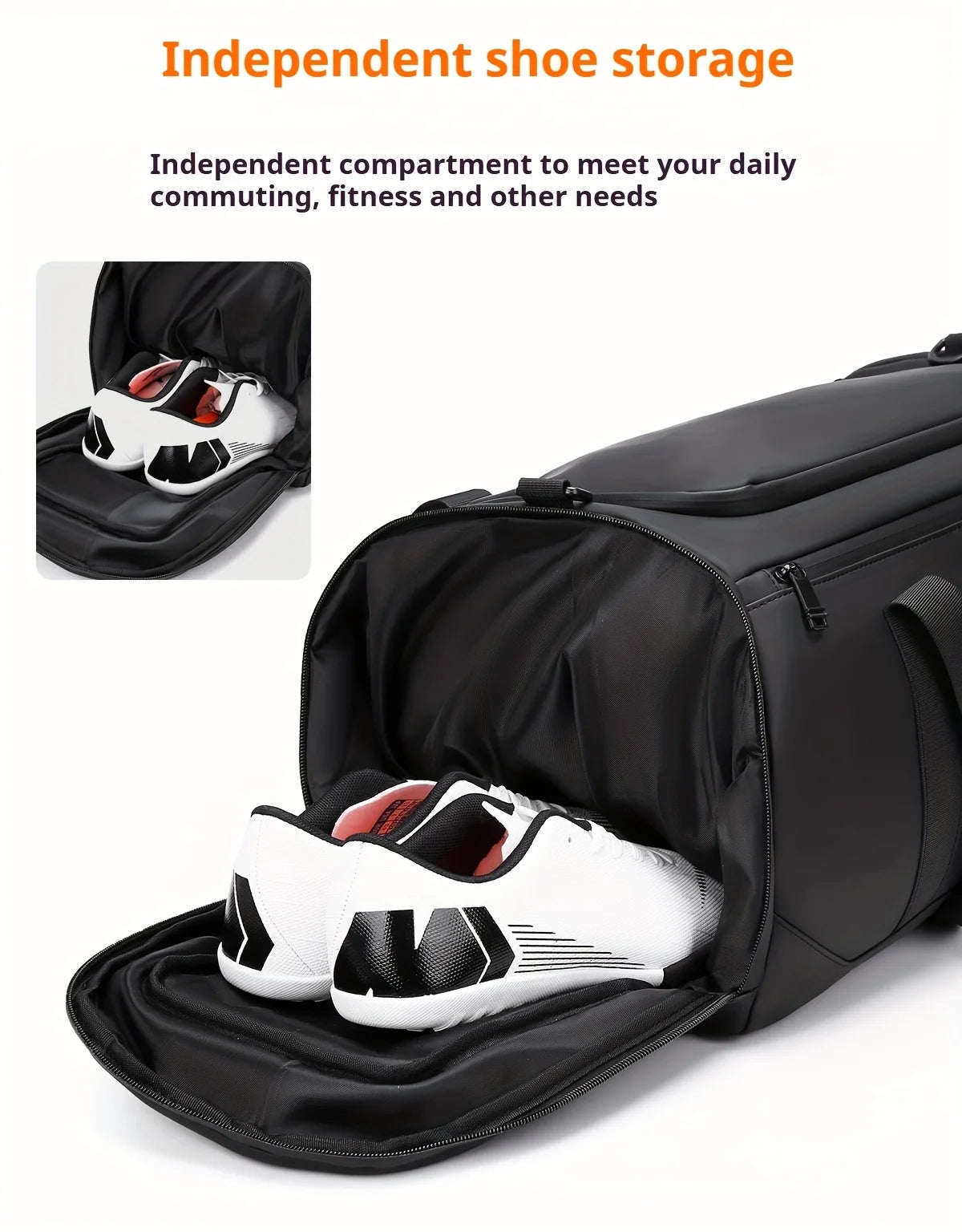Spacious Travel Duffel Gym Sports Bag