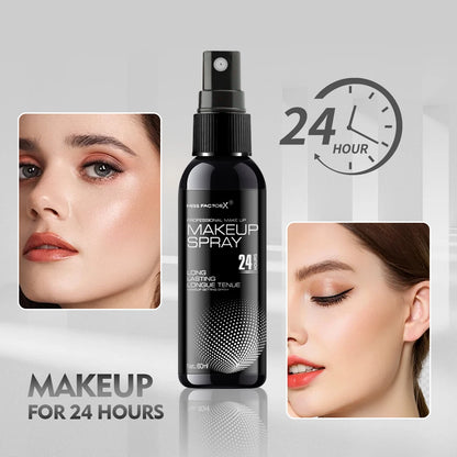 Black Polka Dot Setting Spray Long Lasting Finish