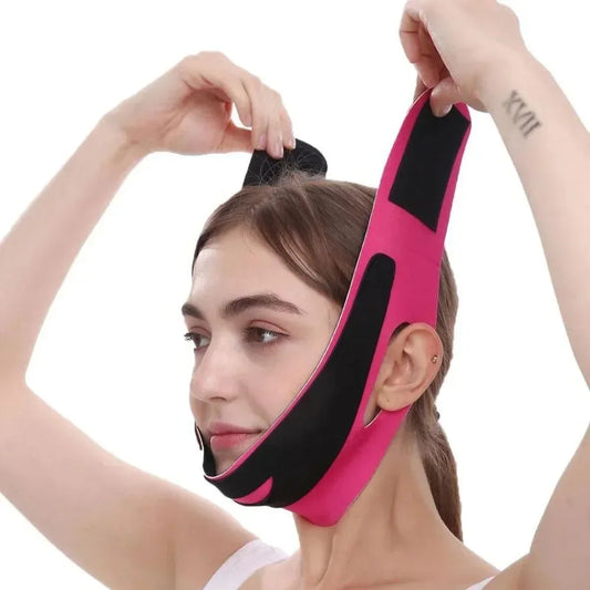 Elastic V Line Face Slimming Lifting Bandage