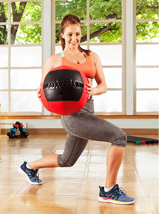 35cm Soft Grip Medicine Ball for Home & CrossFit