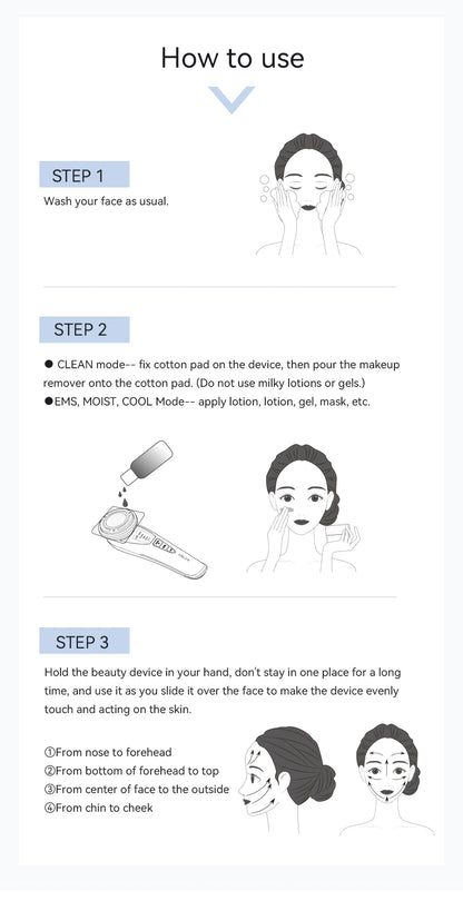 ANLAN EMS Facial Massager Pro Skin Lifting Device