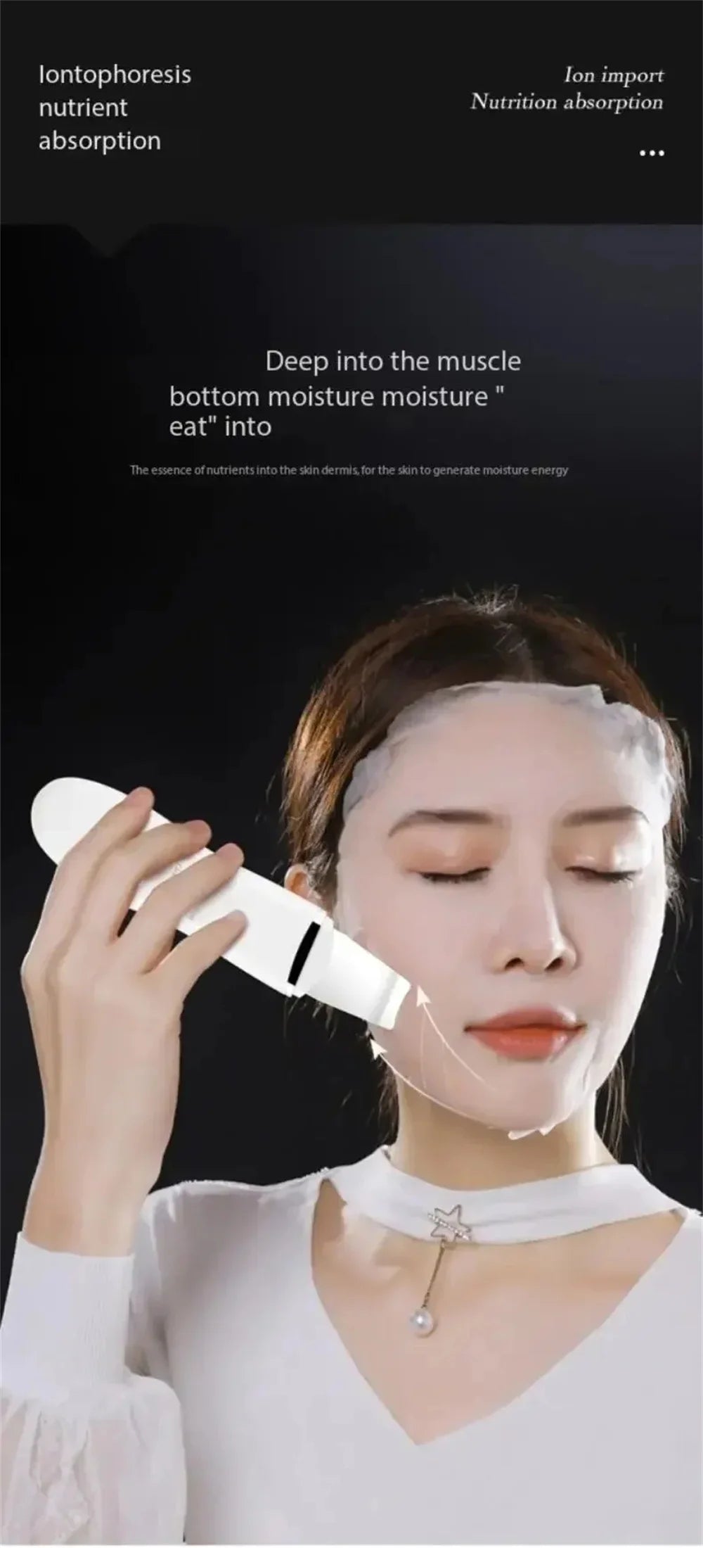 Electric Blackhead Vacuum Pore Cleaner Beauty Device