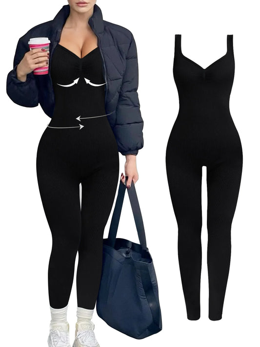 Seamless Women Yoga One Piece Jumpsuit