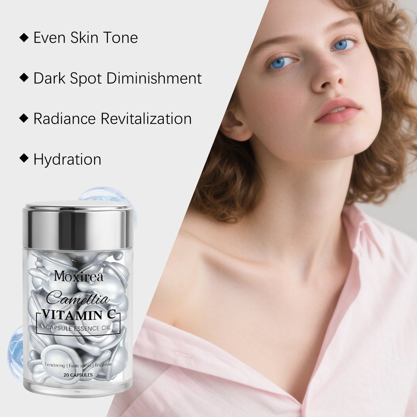 Vitamin C Serum Capsules Brightening & Anti‑Aging