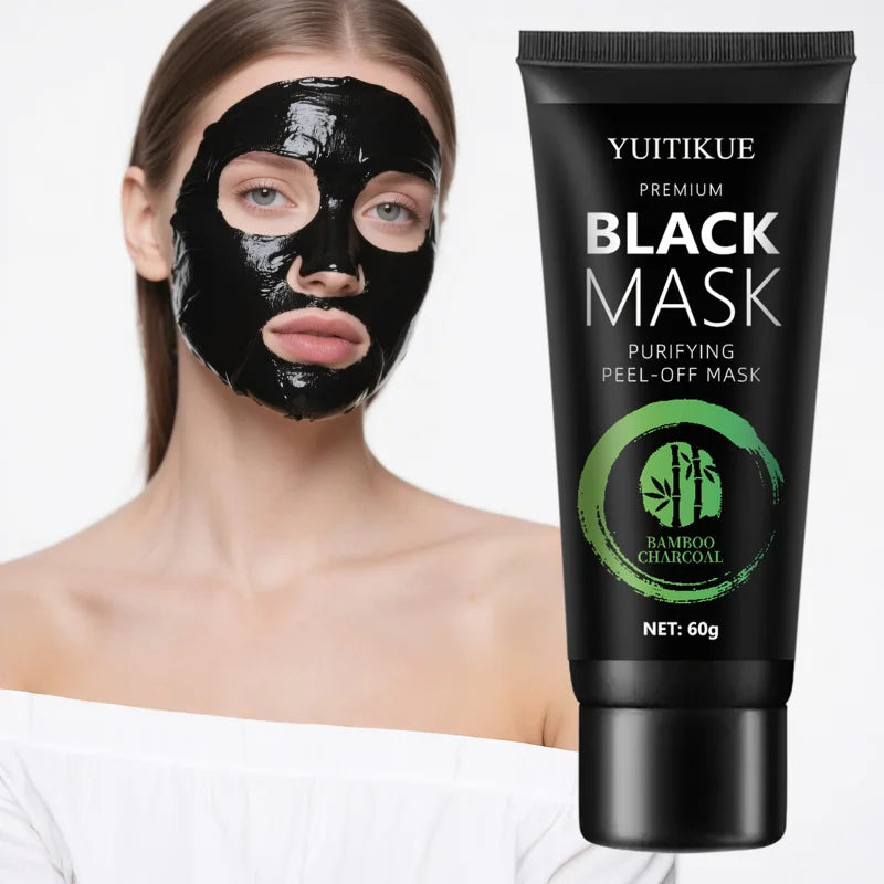 Bamboo Charcoal Blackhead Peel‑Off Mask