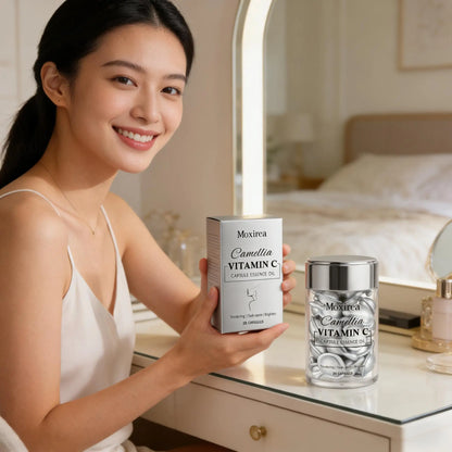 Vitamin C Serum Capsules Brightening & Anti‑Aging